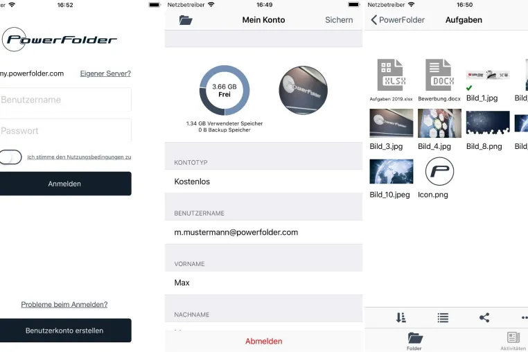 PowerFolder veröffentlicht neue iOS-Version der Mobile App Bild: PowerFolder veröffentlicht neue iOS-Version der Mobile App