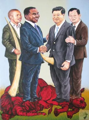 Hamburg Mawingu Collection: Mit Kunst gegen Wilderei und Korruption Bild: Hamburg Mawingu Collection: Mit Kunst gegen Wilderei und Korruption