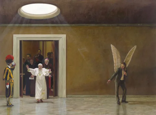 Bild: Dommuseum Frankfurt am Main: Aris Kalaizis - Sottorealismus