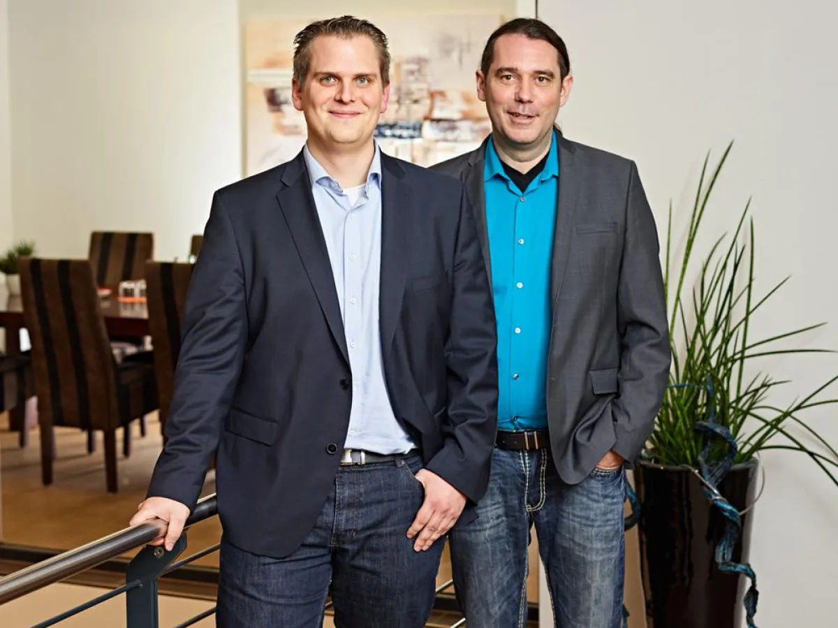 NETGO Geschäftsführer: Benedikt Kisner und Patrick Kruse (von links)