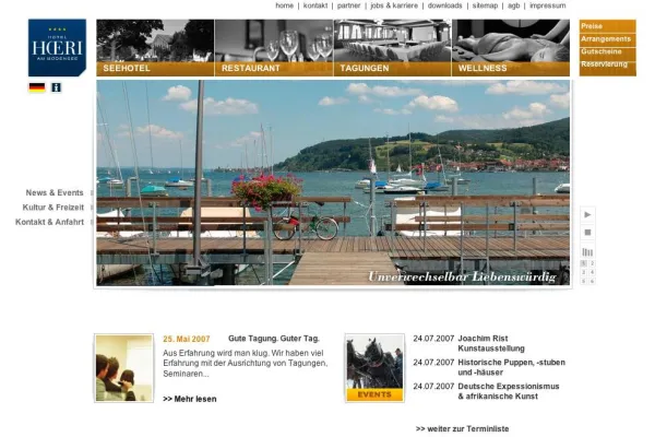 Bild: Die neue Art, Gäste zu begeistern - Opus gestaltet Internetauftritt des HOERI am Bodensee neu