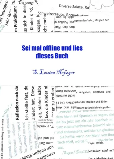 Bild: Sei mal offline und lies dieses Buch - Gesellschaftskritische Kurzgeschichten und ein Gedicht