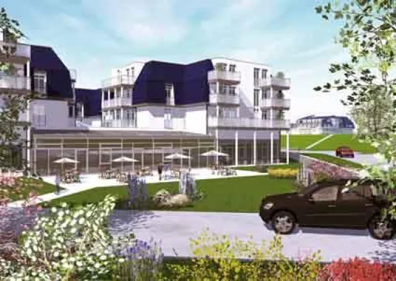 Bild: Upstalsboom Resort Deichgraf: Baustart für exklusives Ferienresort am Wremer Deich