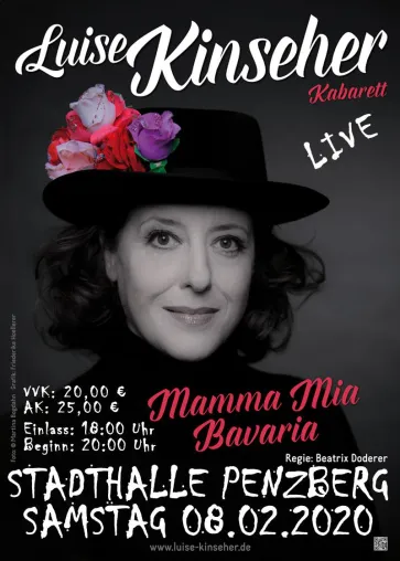 Luise Kinseher live - Stadthalle Penzberg am 08.02.2020 Bild: Luise Kinseher live - Stadthalle Penzberg am 08.02.2020