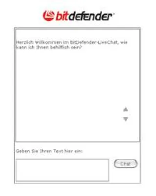 Bild: BitDefender baut Kaufberatung und Direkt-Support via „Dynamic Chat“ weiter aus