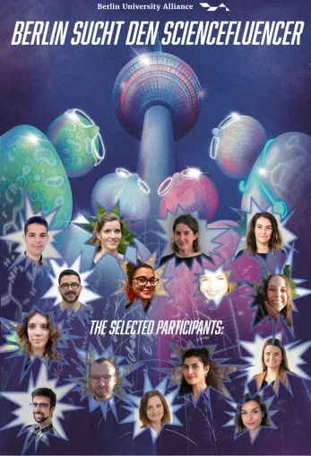 Berliner Hochschulen und Forschungseinrichtungen starten den Wettbewerb "Sciencefluencer 2024" Bild: Berliner Hochschulen und Forschungseinrichtungen starten den Wettbewerb "Sciencefluencer 2024"