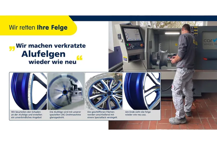 Bild: Kästl Kampagne "Alu-Felgenreparatur"