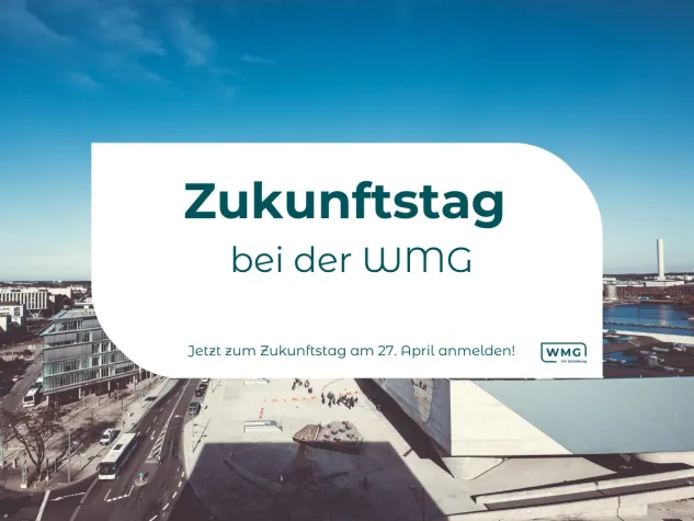 Bild: Anmeldung zum Zukunftstag bei der WMG