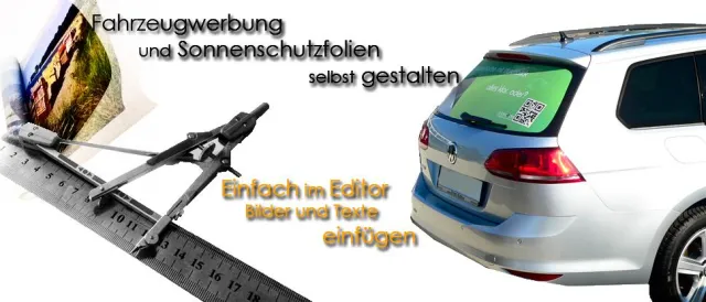 Bild: Fahrzeug-Werbesysteme - asomo startet web-to-print Shop