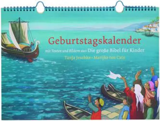 Bild: Geburtstagskalender mit Bildern von Marijke ten Cate