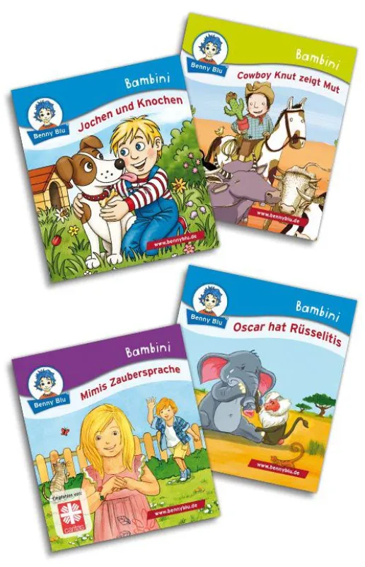 Bücher aus der Reihe Benny Blu Bambini zum Thema Freundschaft