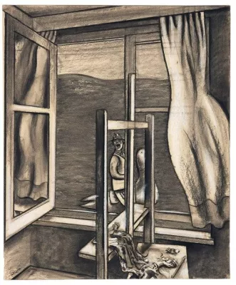 Bild: Ausstellungseröffnung in der Galerie Schwind Leipzig Wolfgang Mattheuer – Arbeiten auf Papier