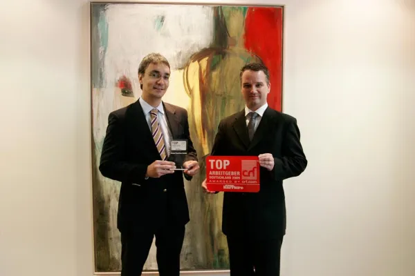 Bild: Messe Frankfurt als erstes deutsches Messeunternehmen TOP-ARBEITGEBER 2009