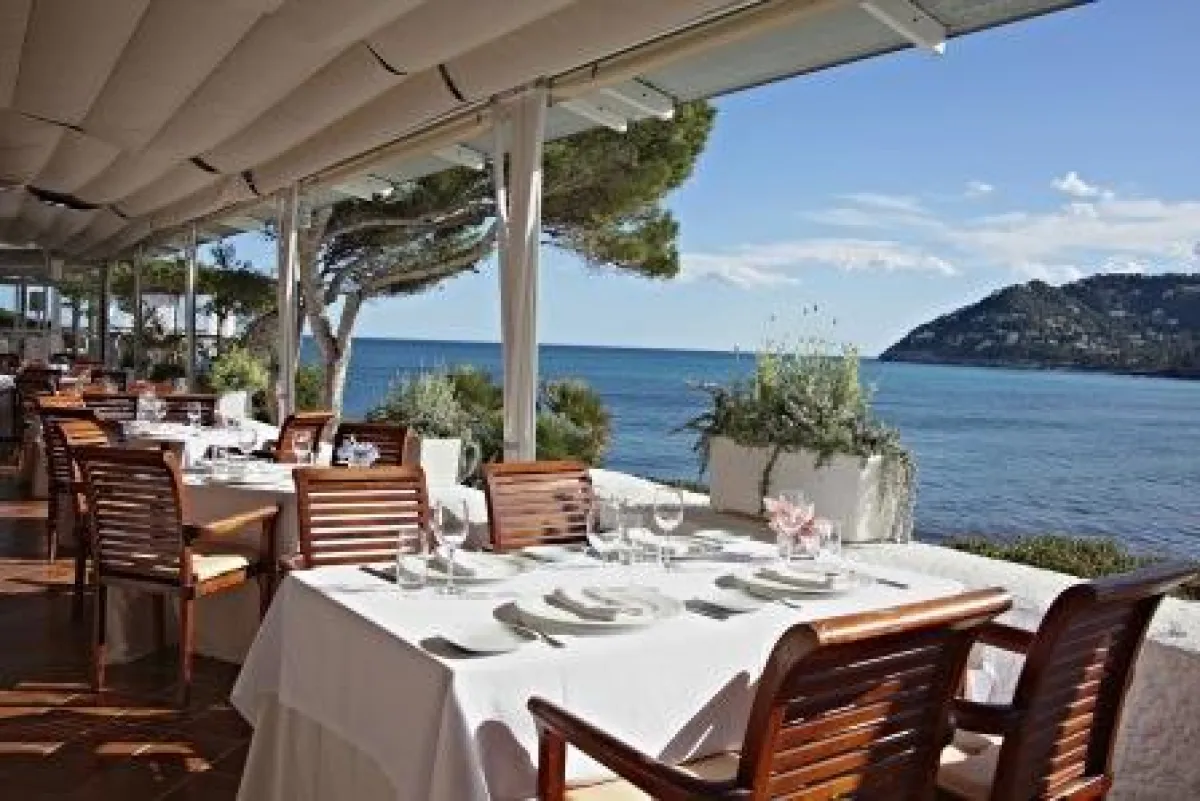 Terrasse im Cap Vermell Beach Hotel