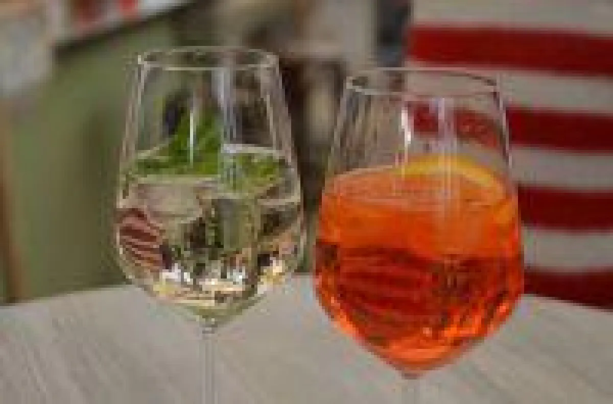 Wein gekühlt