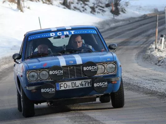Bild: Fränkisches DCRT Rallye-Team bei Oldtimer-Winterrallyes erfolgreich