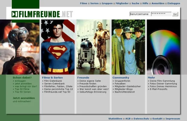 Filmfreunde.net - Das Film- und Serienfan-Verzeichnis Bild: Filmfreunde.net - Das Film- und Serienfan-Verzeichnis