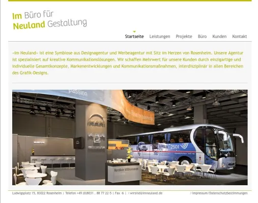 Bild: Im Neuland - Büro für Gestaltung bietet Kommunikationsdesign und Werbung in Rosenheim