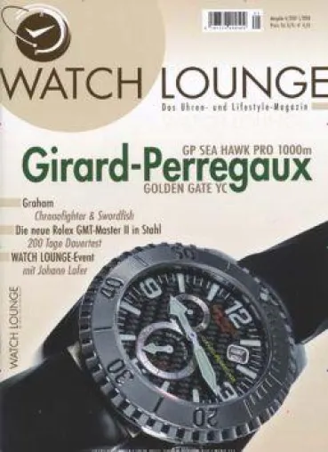Bild: Die Uhrenzeitschrift Watch Lounge präsentiert Modelle von Girard-Perregaux