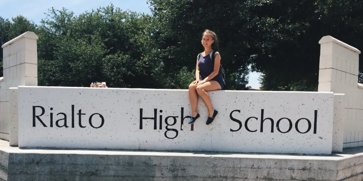 Schüleraustausch USA an einer High School in Kalifornien (Foto: Stiftung Völkerverständigung)