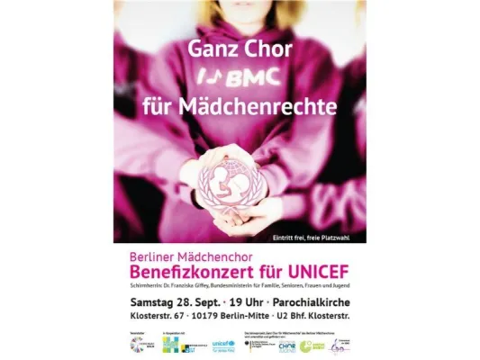 Bild: Ganz Chor für Mädchenrechte - Benefizkonzert für UNICEF