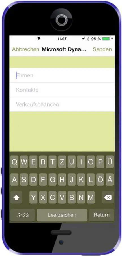 Besuchsberichte ins CRM sprechen statt tippen! Integration in Microsoft Dynamics CRM