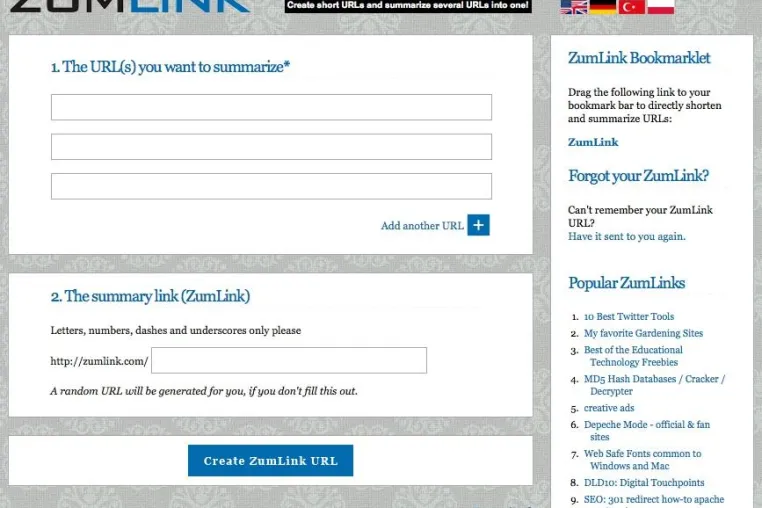 Bild: ZumLink.de nun auch in Türkisch und Polnisch