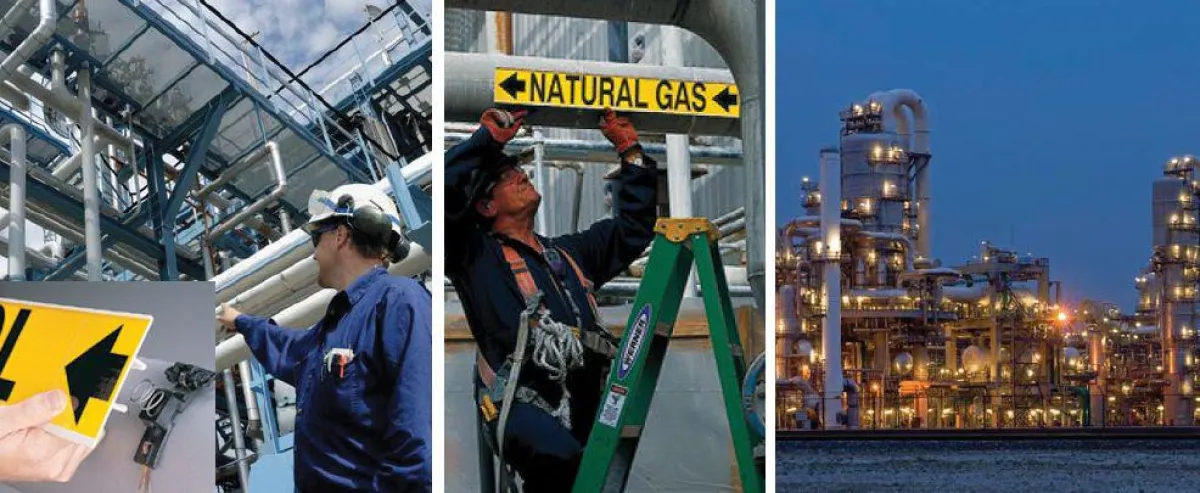 Robuste HPHV-Träger für die Rohrkennzeichnung