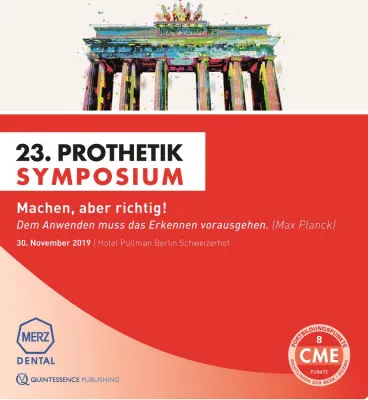 Bild: 23. Prothetik Symposium am 30. November in Berlin