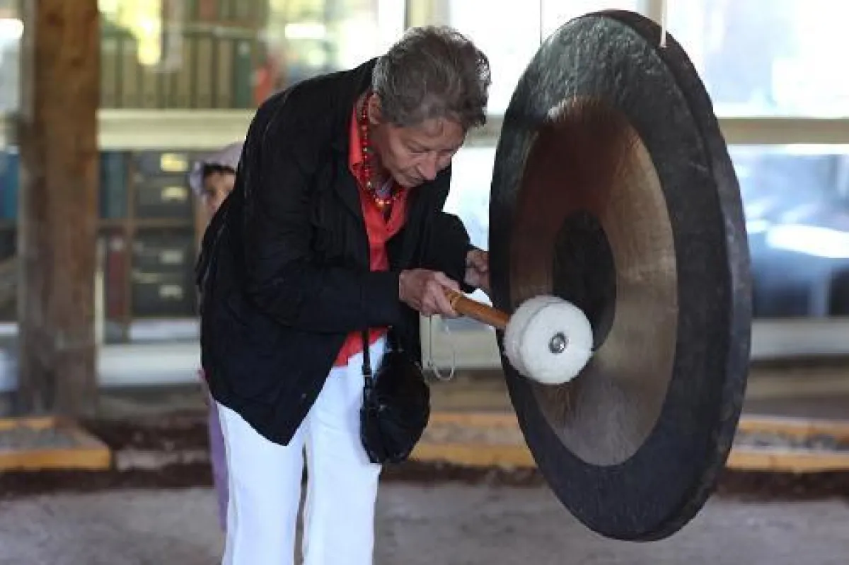 Rhythmen und Klänge erleben  - im Spiel mit dem großen Gong