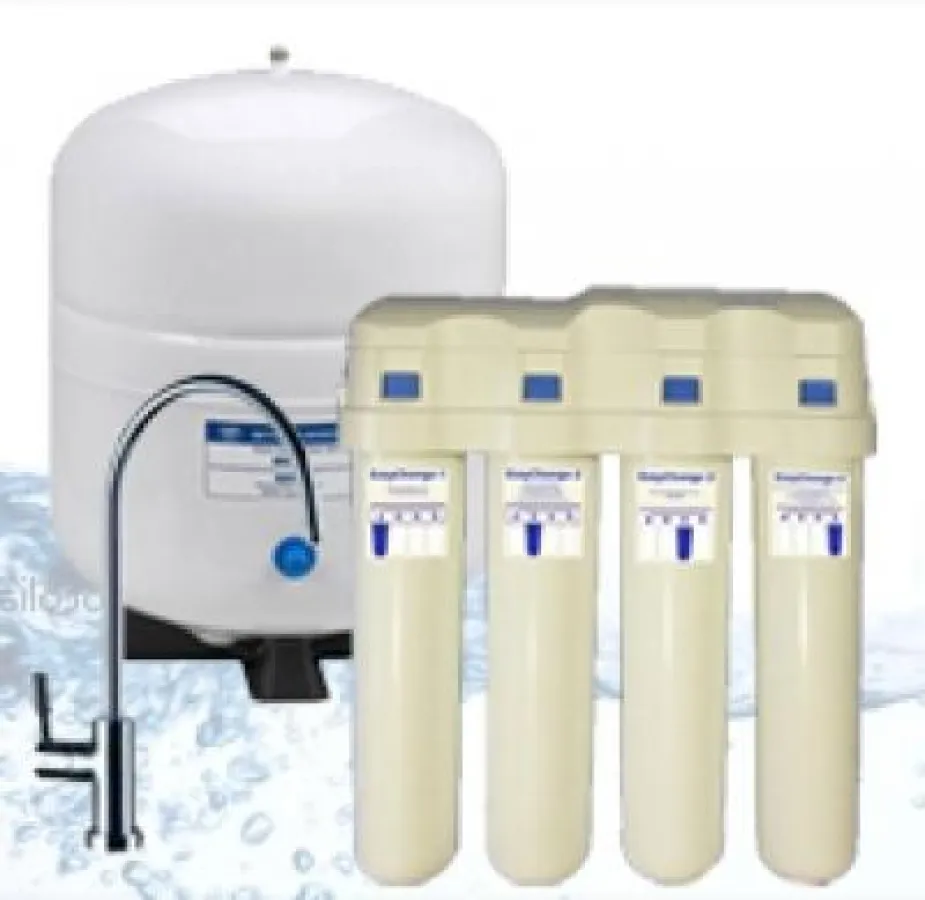 LWM QuickChange Premium Umkehrosmosesystem mit Keimschutz vor dem Osmosehahn