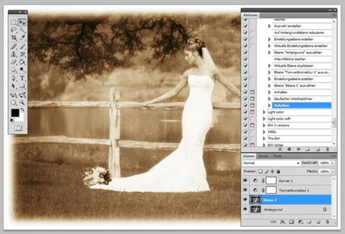 Bild: Profi-Aktionen für Photoshop - Action-Sets von Photoshop-Profi Gavin Phillips bei Globell