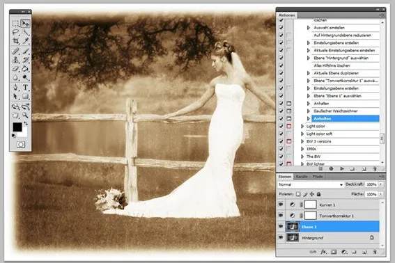 Bild: Profi-Aktionen für Photoshop - Action-Sets von Photoshop-Profi Gavin Phillips bei Globell