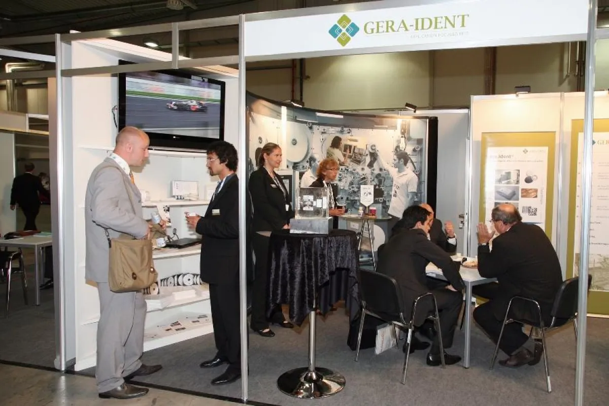 GERA-IDENT Messestand - Copyright: EUROFORUM/C