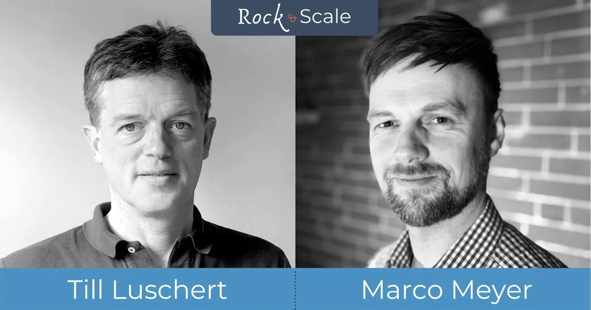 Die Köpfe hinter Rock&Scale sind Till Luschert & Marco Meyer.