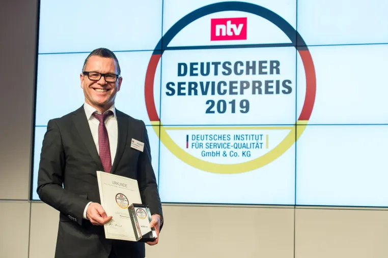 Münchener Verein erhält Deutschen Servicepreis zum sechsten Mal in Serie Bild: Münchener Verein erhält Deutschen Servicepreis zum sechsten Mal in Serie
