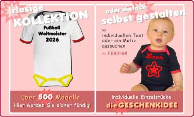 Bild: Baby- und Kindertextilien jetzt online gestalten