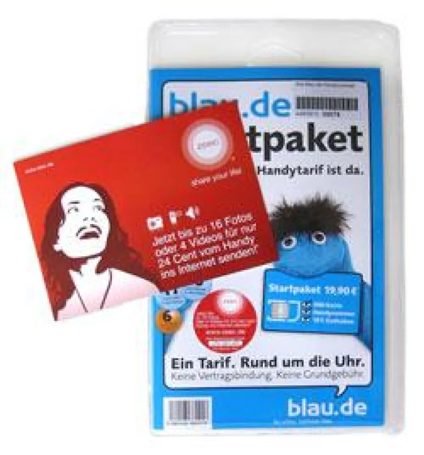 Prepaidpaket blau.de