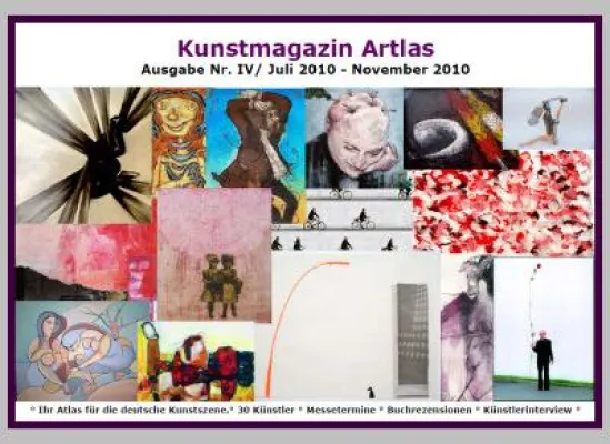 Bild: Das Kunstmagazin Artlas eröffnet die neue Bewerbungsrunde für bildende Künstler.