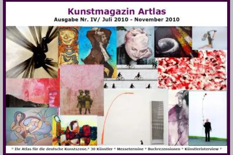 Bild: Das Kunstmagazin Artlas eröffnet die neue Bewerbungsrunde für bildende Künstler.
