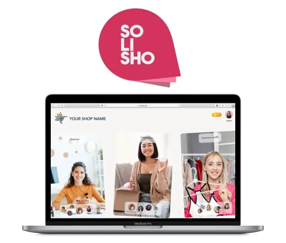 Bild: Shopping im Live-Stream mit solisho