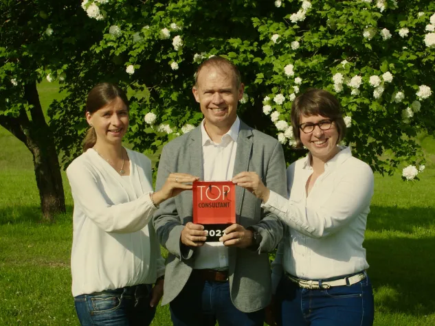 Bild: Ingenieurbüro Armin Lausterer mit Beratersiegel ausgezeichnet