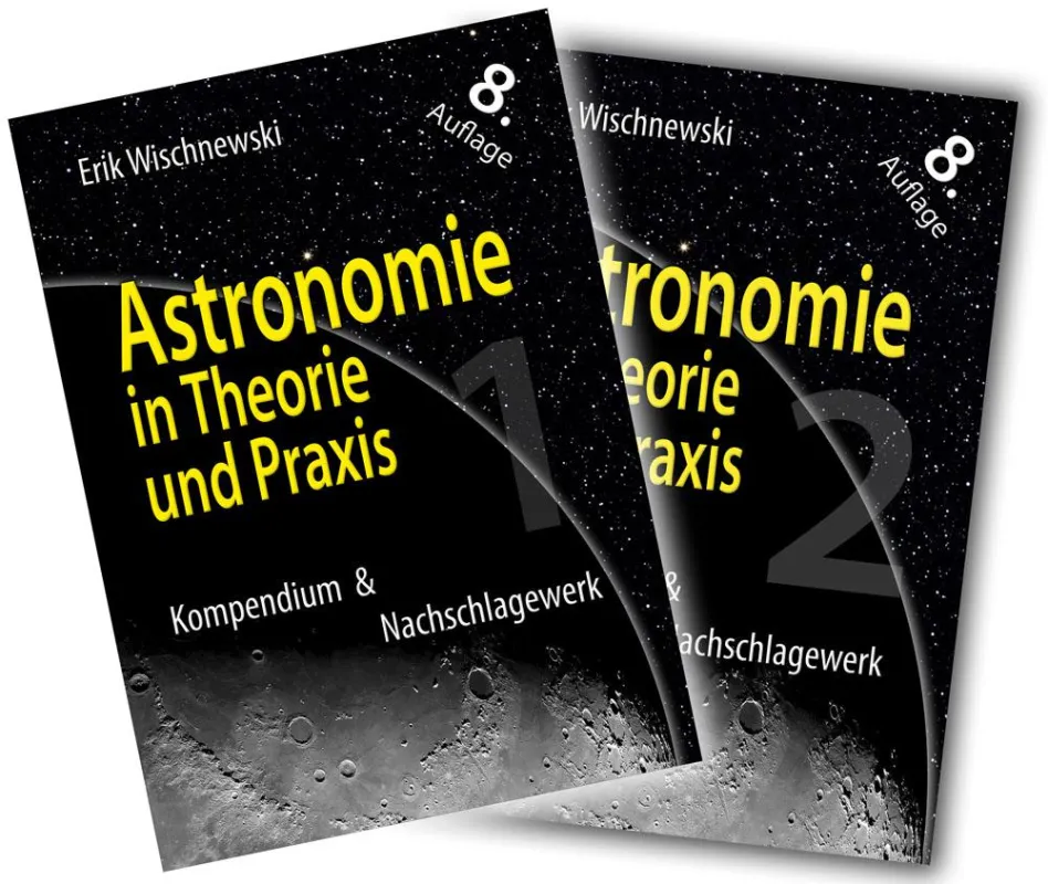 Die achte Auflage des großen deutschen Nachschlagewerks für Astronomie in zwei Bänden.