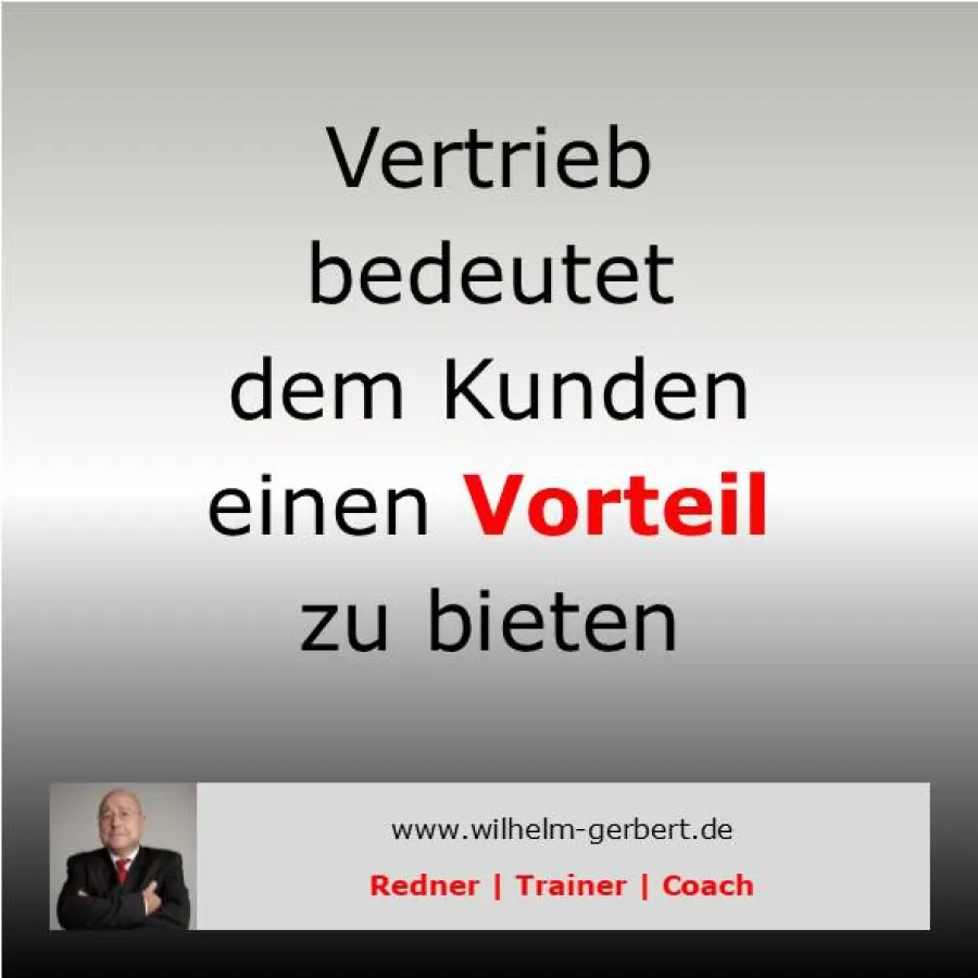 Vertrieb bedeutet Kundennutzen