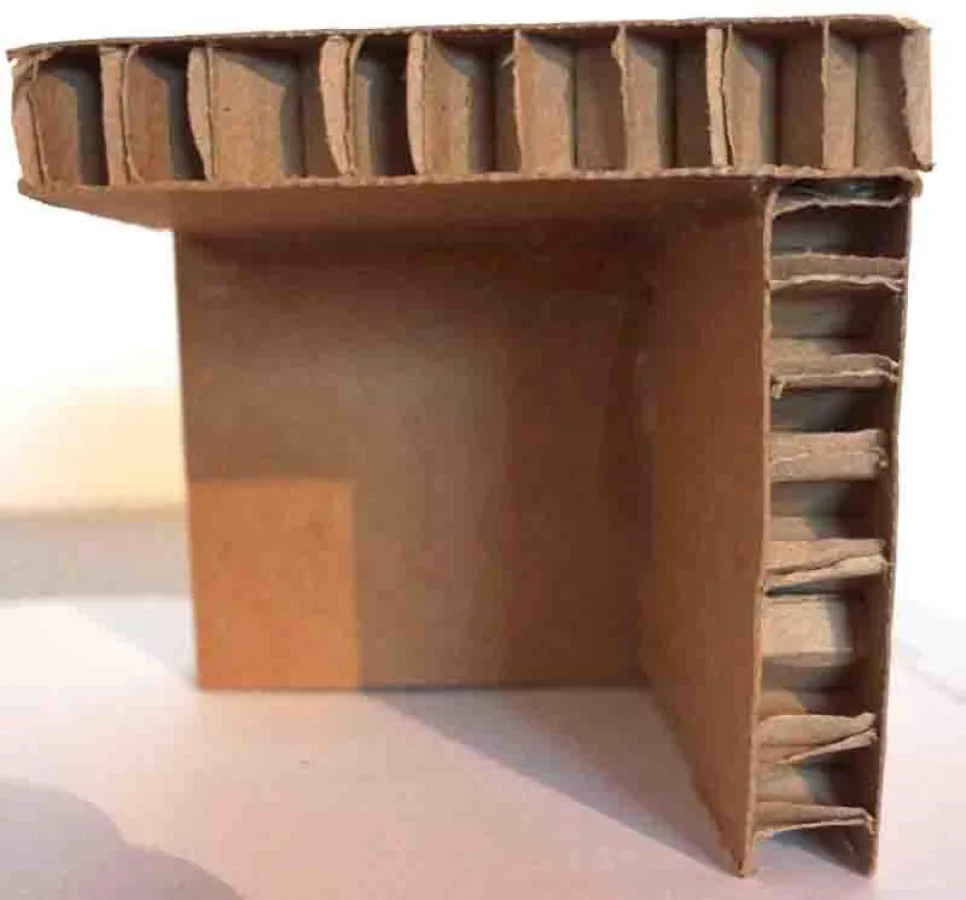 Ecken- und Kantenschutz aus Wabenplatten