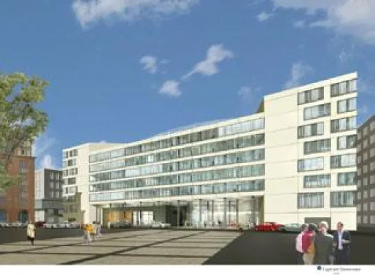 Bild: Richtfest für die Hauptverwaltung BKK Mobil Oil, Hamburg