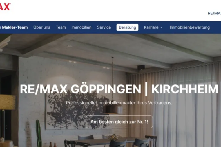 Bild: RE/MAX Dein Makler-Team Göppingen: Ihr vertrauenswürdiger Immobilienmakler in Göppingen und Umgebung