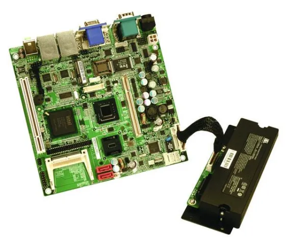 Bild: Mini-ITX-Board mit Intel ATOM- Ersparnis, Effizienz, Einfaches Management