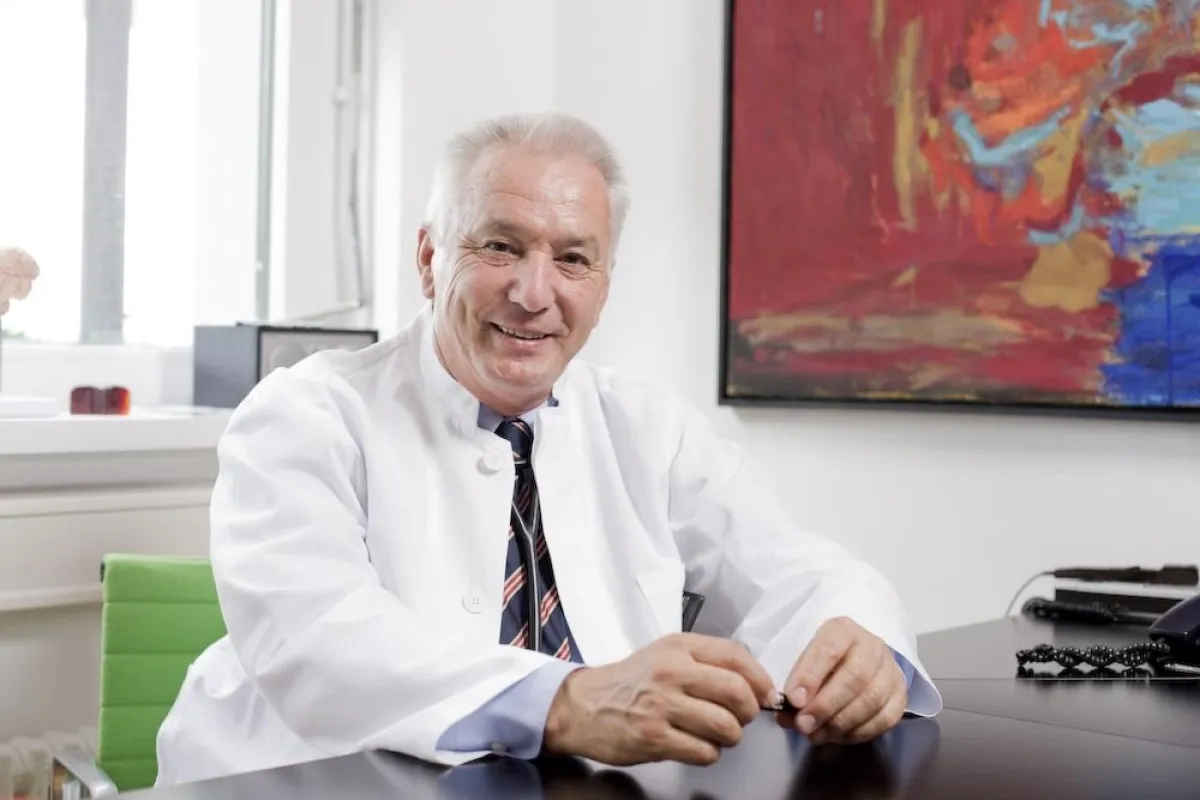(Quelle SRH, Fotograf Jörg Simanowski): Prof. Dr. med. Curt Diehm