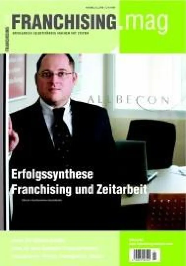 Das neue Franchising.mag 01.08
